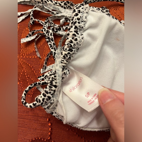 Leopard tassel bikini top - Picture 6 of 8
